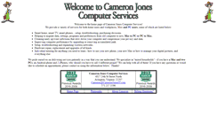 Desktop Screenshot of cameronjonesit.com